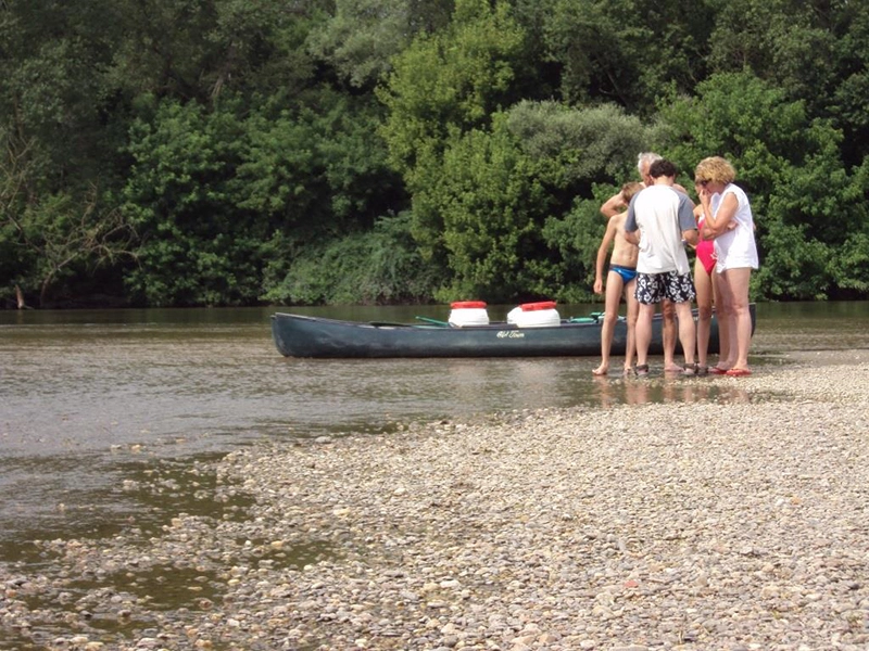 Enquête de terrain canoës ©Allier Sauvage
