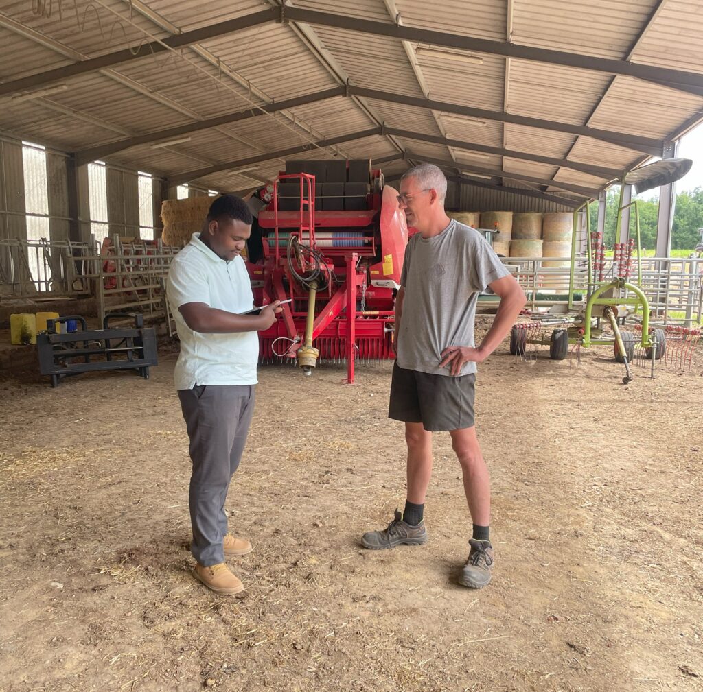 Interview d'un agriculteur à Livry, Allier Sauvage