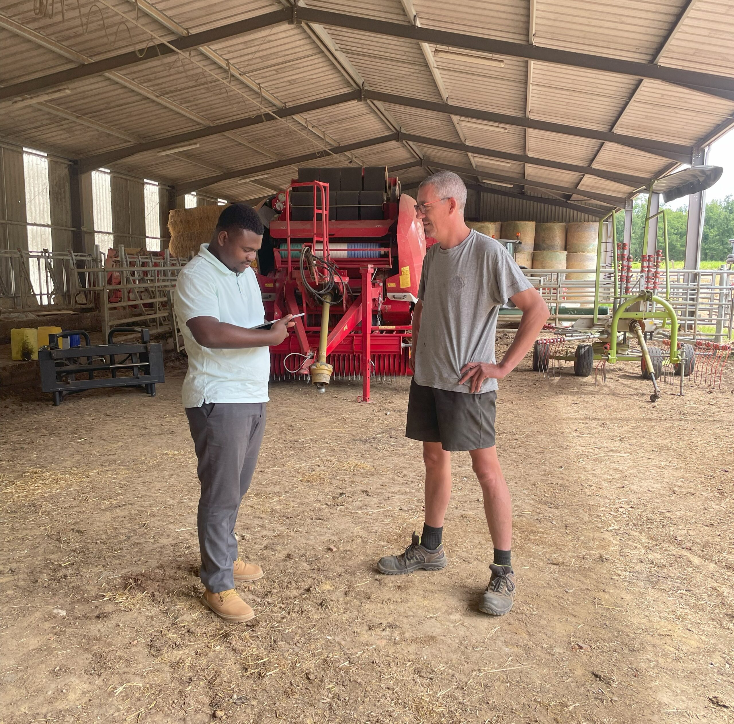 Interview d'un agriculteur à Livry, Allier Sauvage